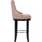Baxton Studio Harmony Button-tufted Beige Upholstered Bar Stool with Footrest 119-6384 - alternate 7